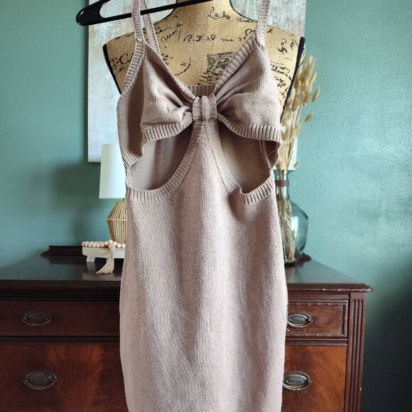 Mini Cut-out Dress - Picture 1 of 3